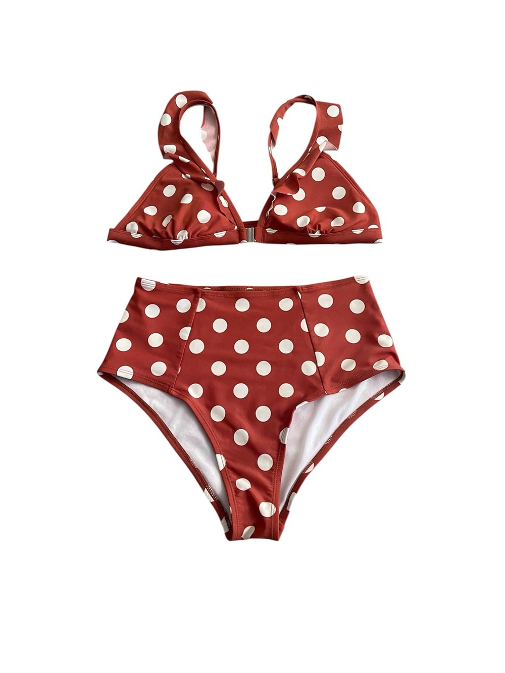 Xhilaration burnt orange two-piece bikini set